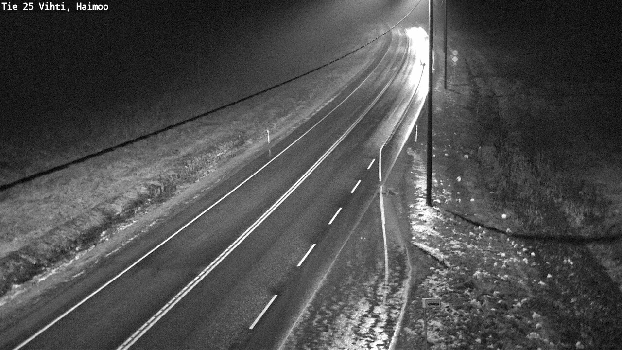 Weather Camera Image Road 25 Vihti, Haimoo, Vihti, Uusimaa