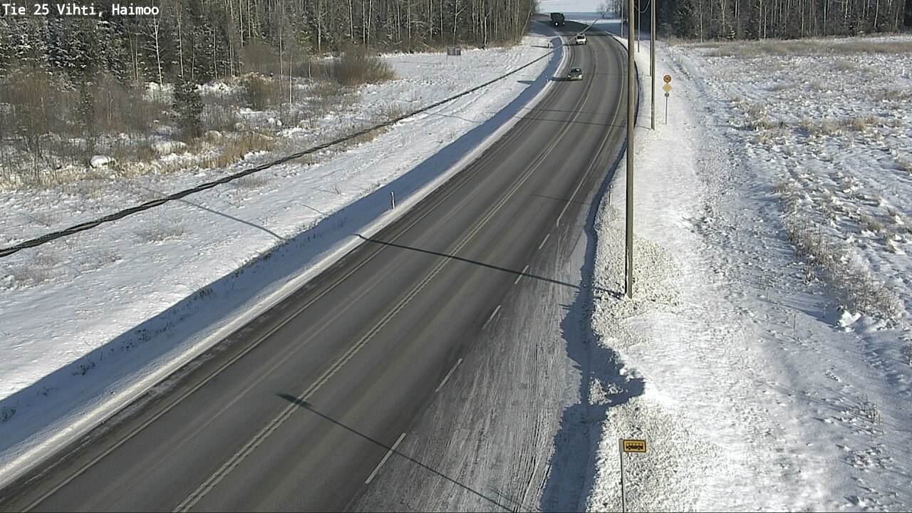 Weather Camera Image Road 25 Vihti, Haimoo, Vihti, Uusimaa