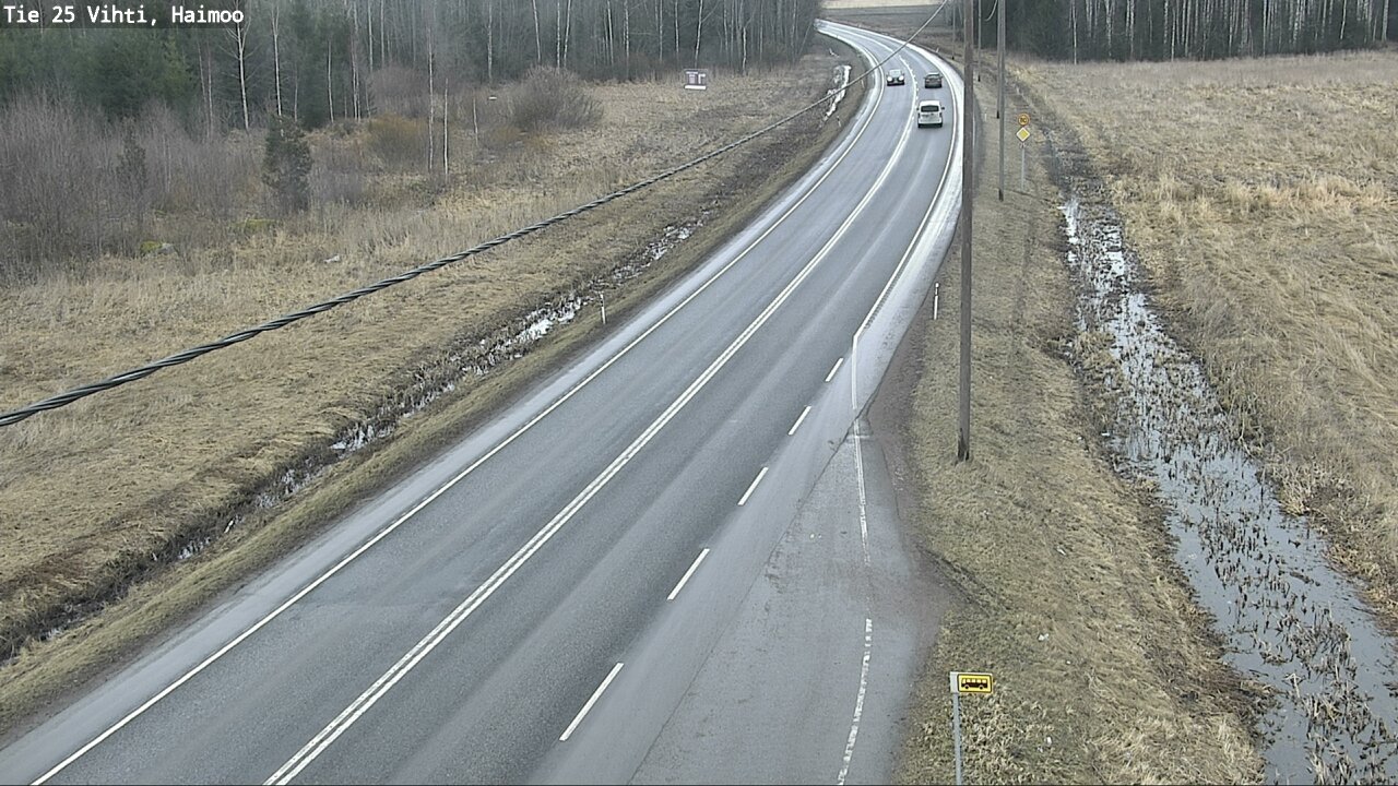 Weather Camera Image Road 25 Vihti, Haimoo, Vihti, Uusimaa