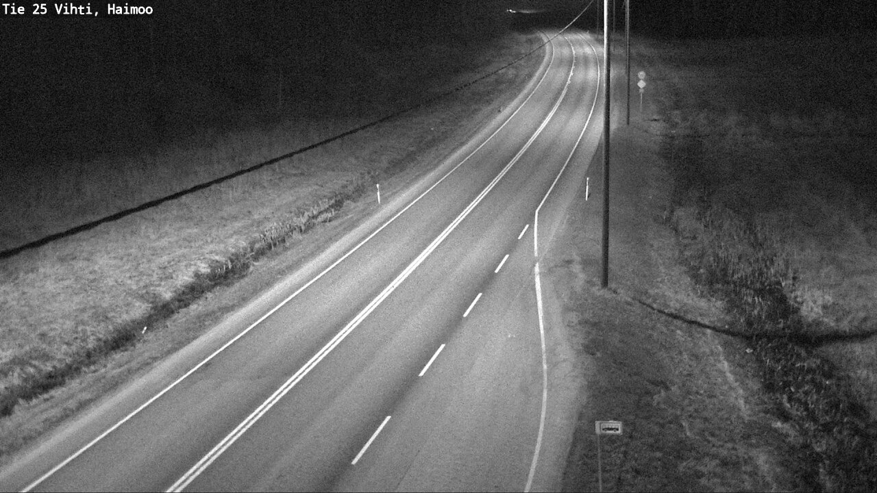 Weather Camera Image Road 25 Vihti, Haimoo, Vihti, Uusimaa