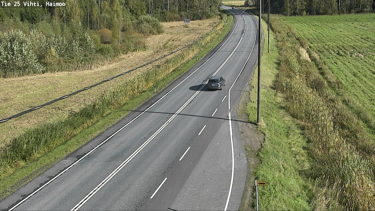 Weather Camera Image Road 25 Vihti, Haimoo, Vihti, Uusimaa