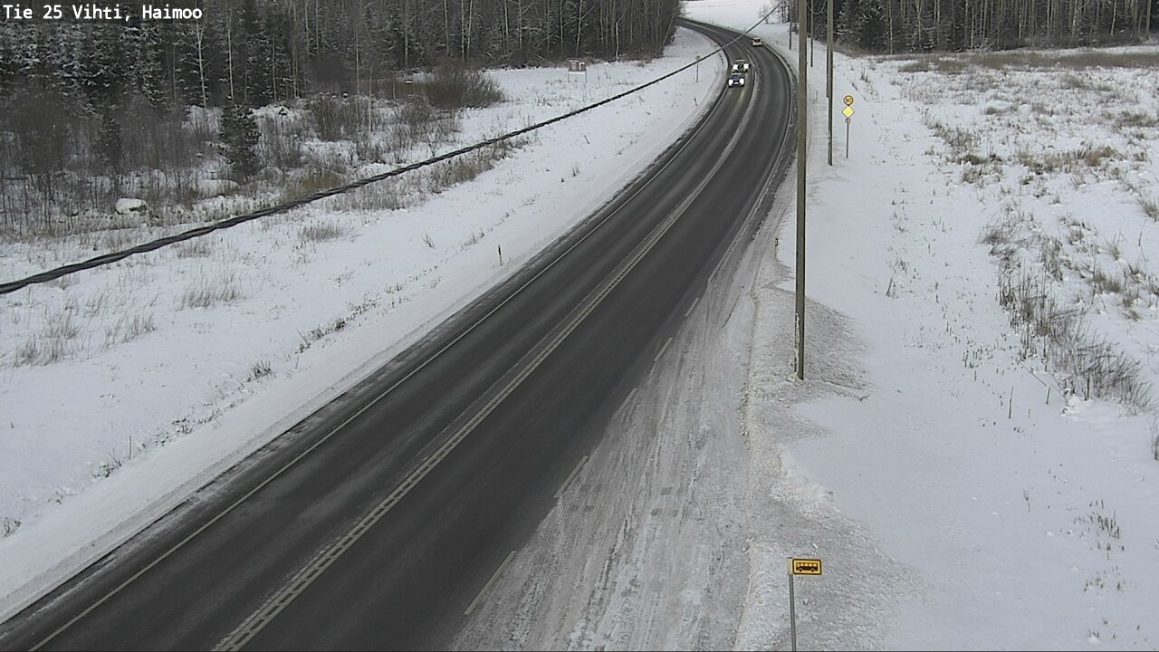 Weather Camera Image Road 25 Vihti, Haimoo, Vihti, Uusimaa