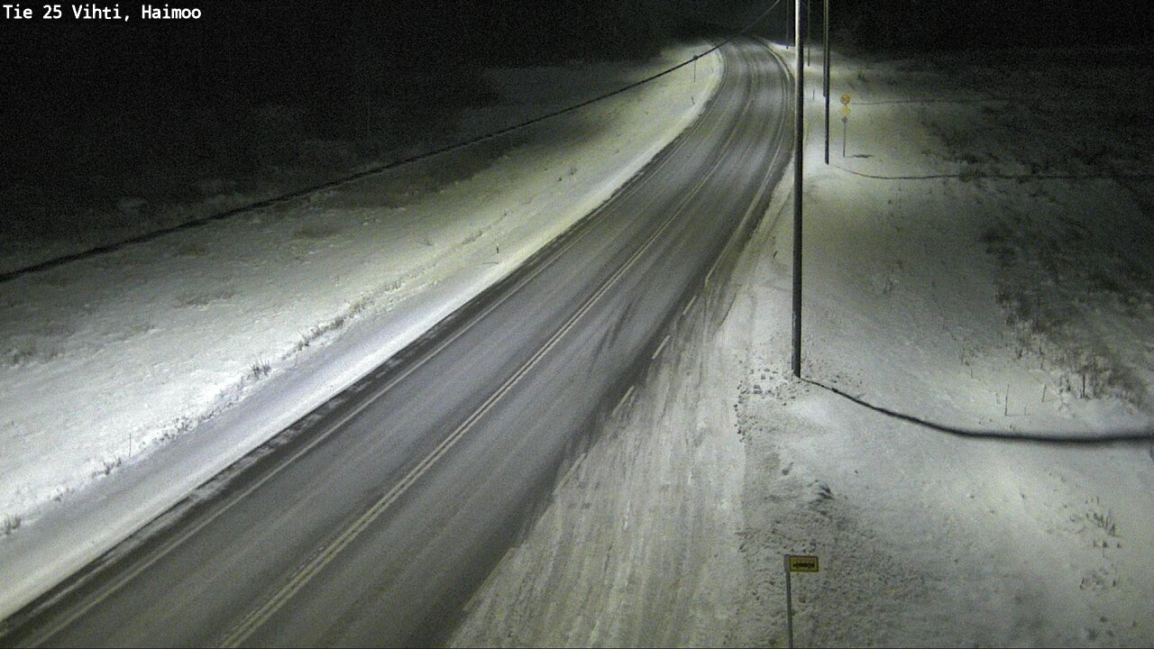 Weather Camera Image Road 25 Vihti, Haimoo, Vihti, Uusimaa