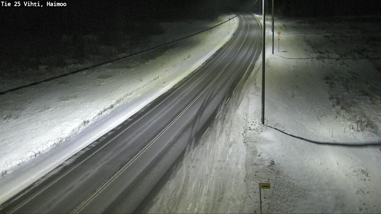 Weather Camera Image Road 25 Vihti, Haimoo, Vihti, Uusimaa