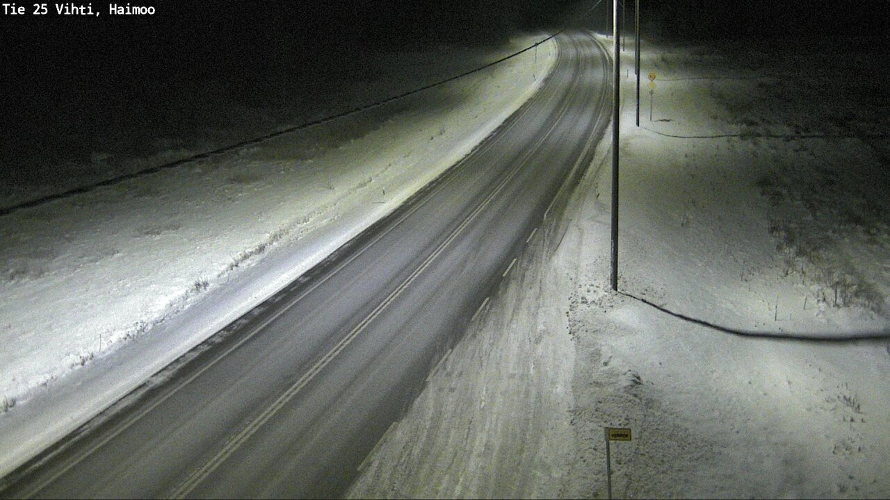 Weather Camera Image Road 25 Vihti, Haimoo, Vihti, Uusimaa