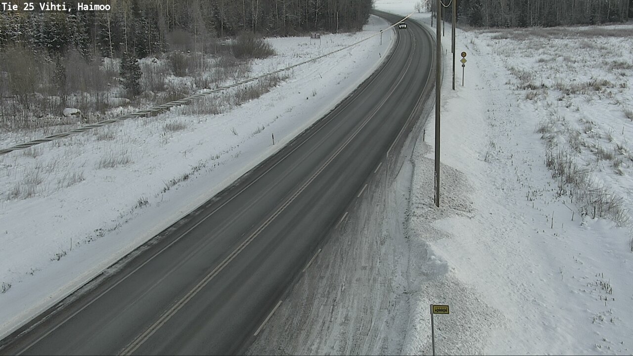 Weather Camera Image Road 25 Vihti, Haimoo, Vihti, Uusimaa