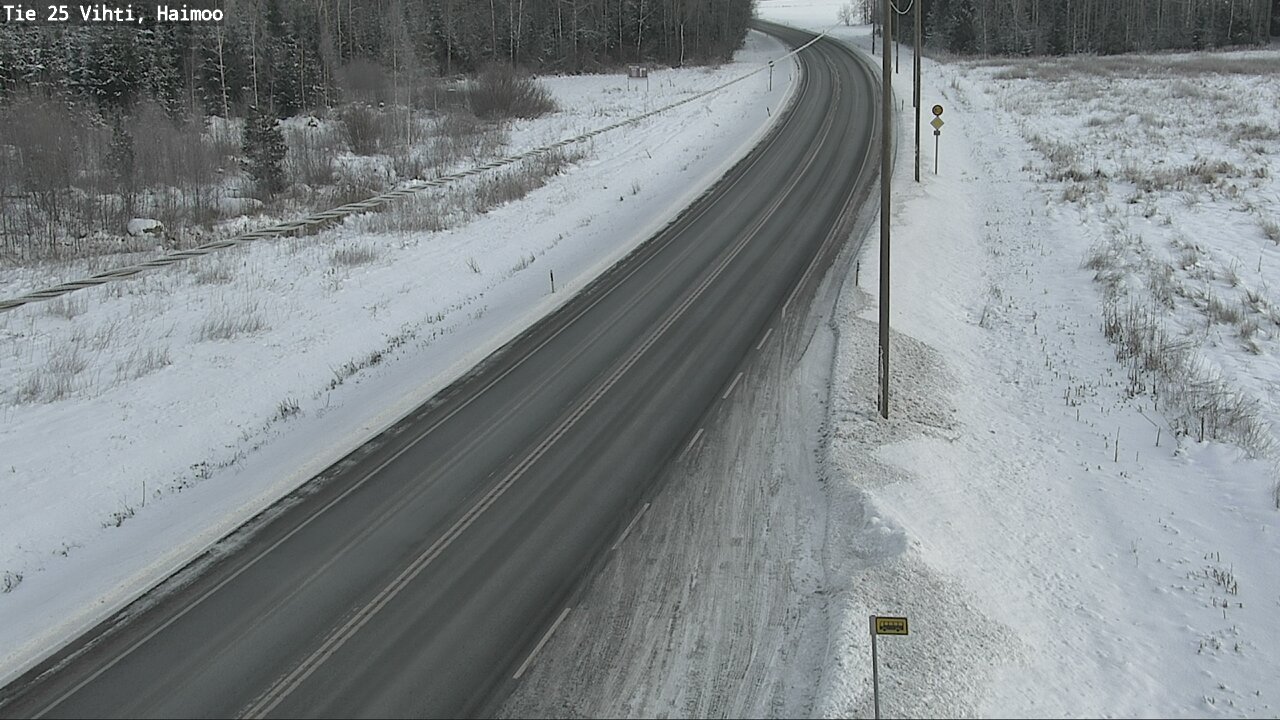 Weather Camera Image Road 25 Vihti, Haimoo, Vihti, Uusimaa