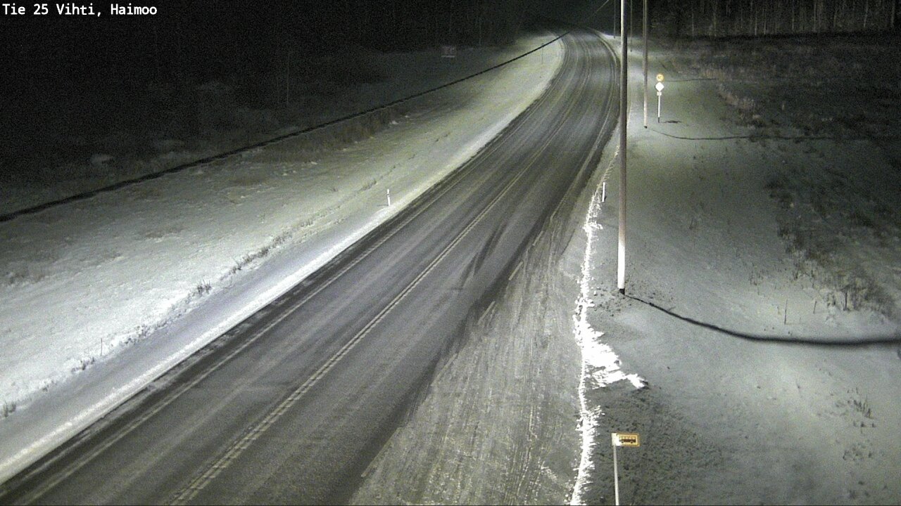 Weather Camera Image Road 25 Vihti, Haimoo, Vihti, Uusimaa