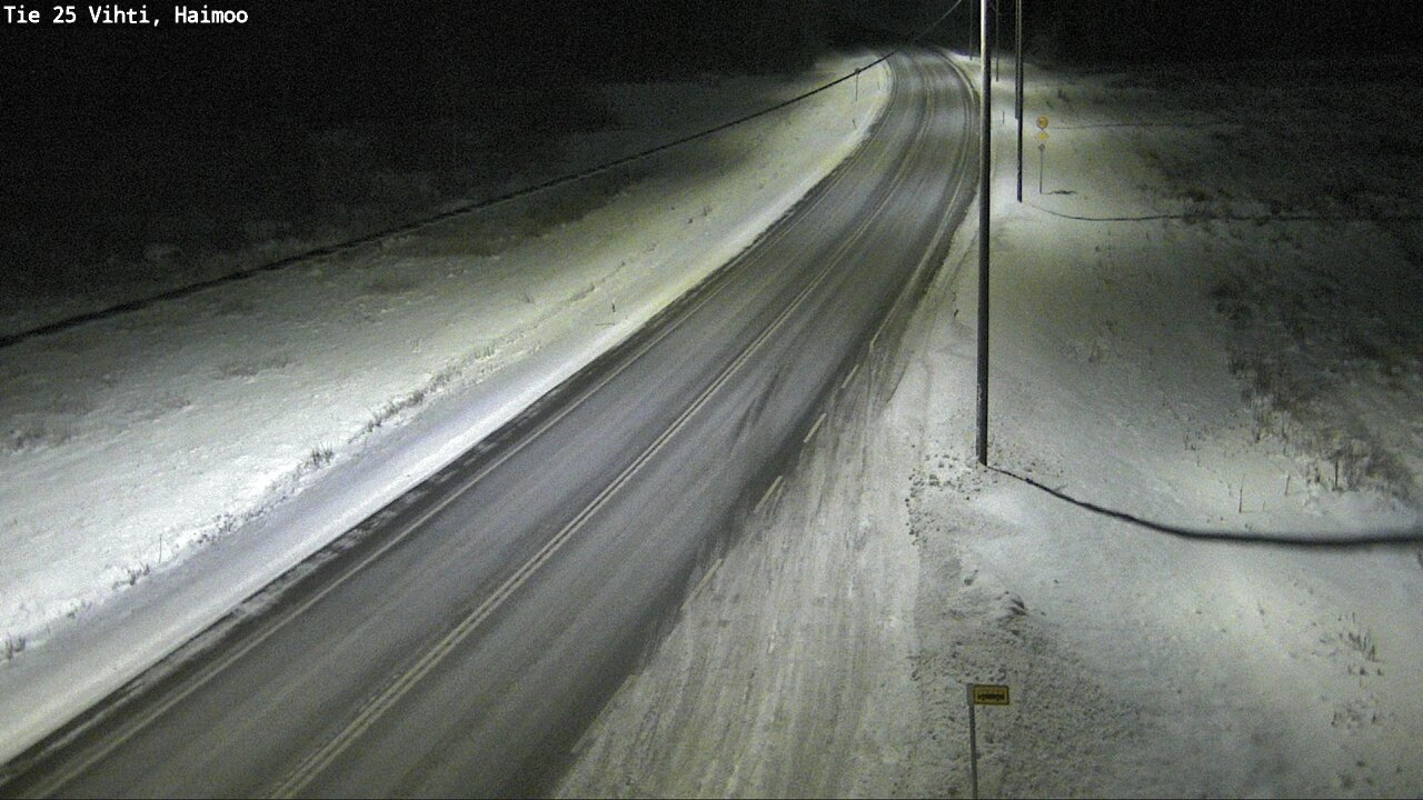 Weather Camera Image Road 25 Vihti, Haimoo, Vihti, Uusimaa