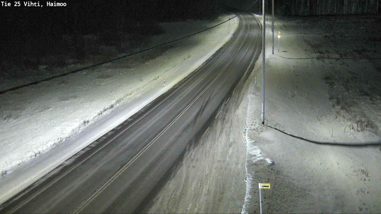 Weather Camera Image Road 25 Vihti, Haimoo, Vihti, Uusimaa