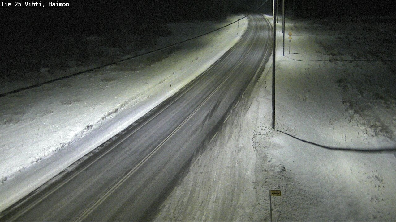 Weather Camera Image Road 25 Vihti, Haimoo, Vihti, Uusimaa