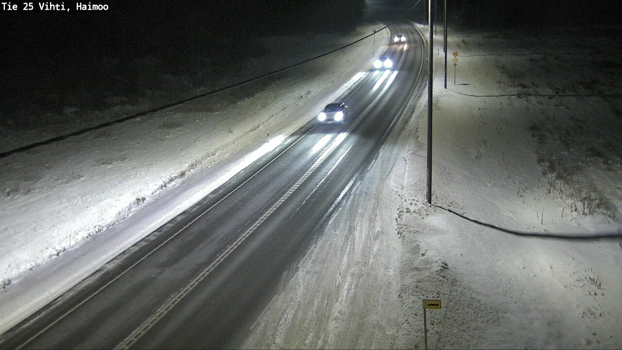 Weather Camera Image Road 25 Vihti, Haimoo, Vihti, Uusimaa