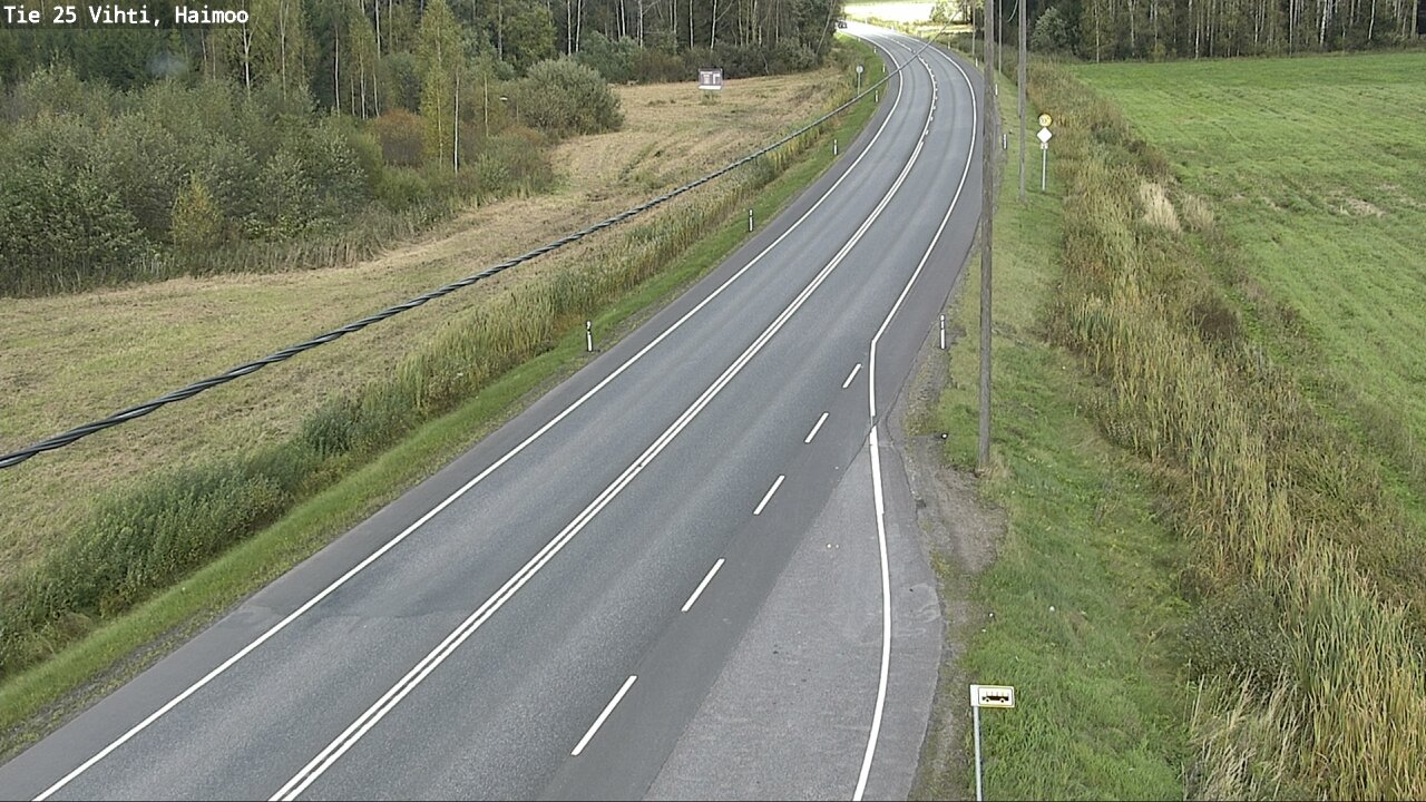 Weather Camera Image Road 25 Vihti, Haimoo, Vihti, Uusimaa