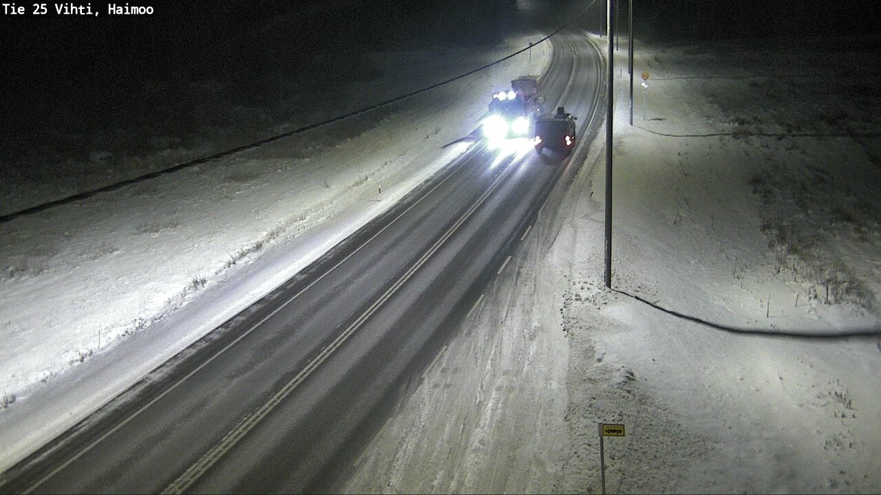 Weather Camera Image Road 25 Vihti, Haimoo, Vihti, Uusimaa