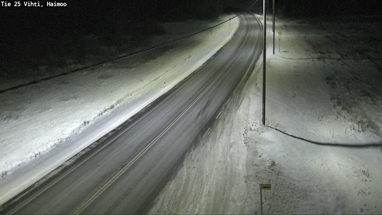 Weather Camera Image Road 25 Vihti, Haimoo, Vihti, Uusimaa