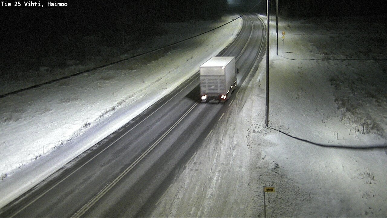 Weather Camera Image Road 25 Vihti, Haimoo, Vihti, Uusimaa