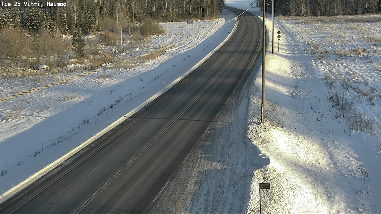 Weather Camera Image Road 25 Vihti, Haimoo, Vihti, Uusimaa