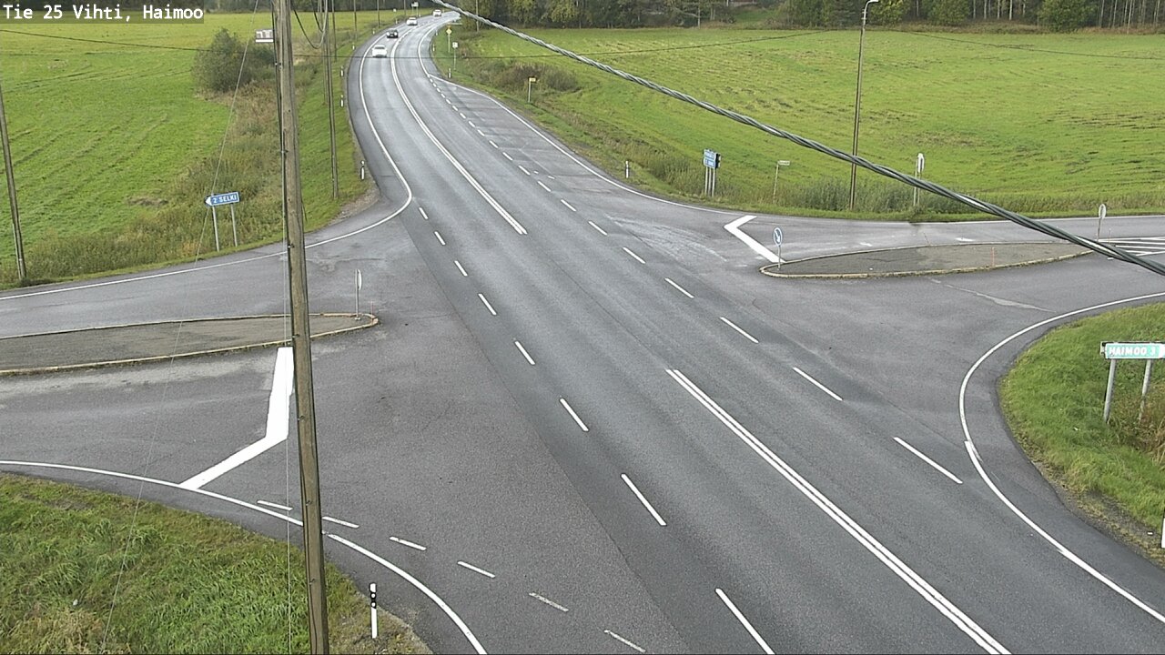 Weather Camera Image Road 25 Vihti, Haimoo, Vihti, Uusimaa