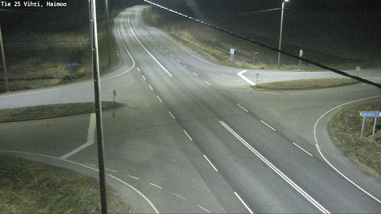 Weather Camera Image Road 25 Vihti, Haimoo, Vihti, Uusimaa