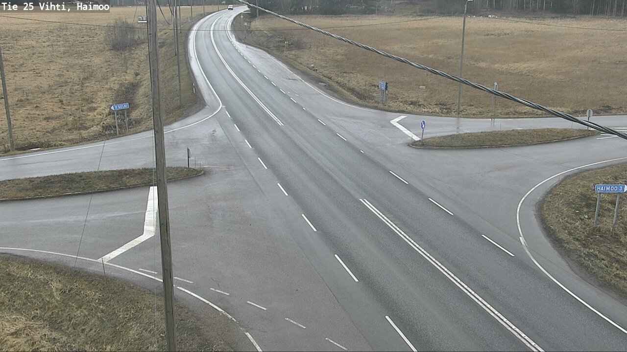Weather Camera Image Road 25 Vihti, Haimoo, Vihti, Uusimaa