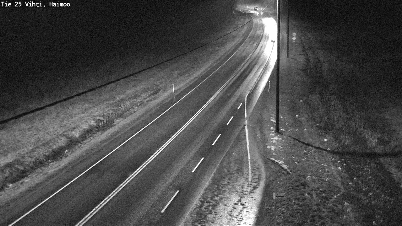 Weather Camera Image Road 25 Vihti, Haimoo, Vihti, Uusimaa