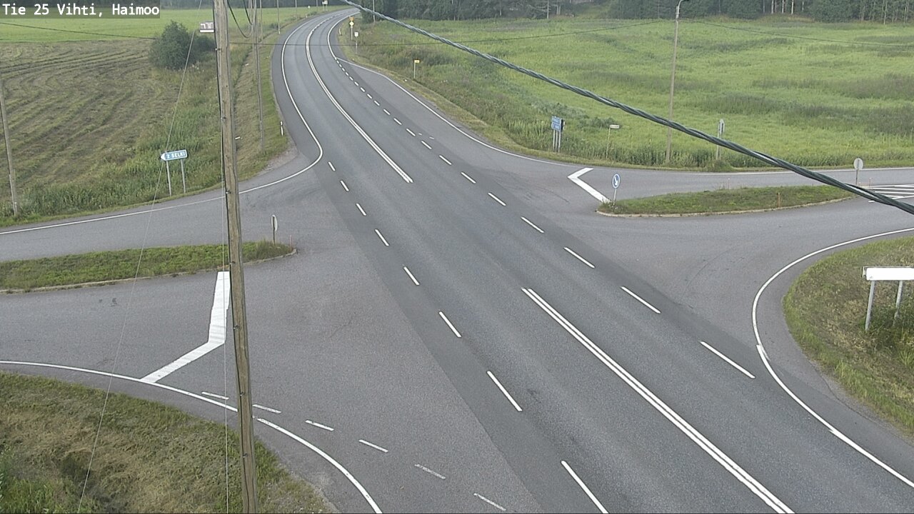 Weather Camera Image Road 25 Vihti, Haimoo, Vihti, Uusimaa
