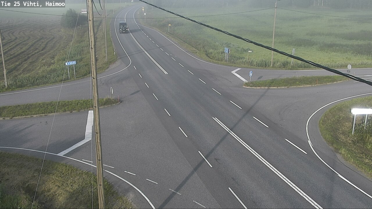 Weather Camera Image Road 25 Vihti, Haimoo, Vihti, Uusimaa