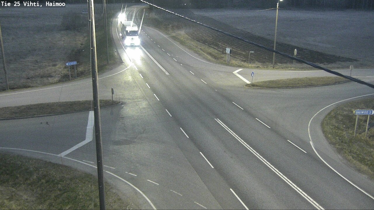 Weather Camera Image Road 25 Vihti, Haimoo, Vihti, Uusimaa