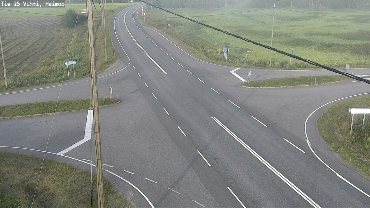 Weather Camera Image Road 25 Vihti, Haimoo, Vihti, Uusimaa