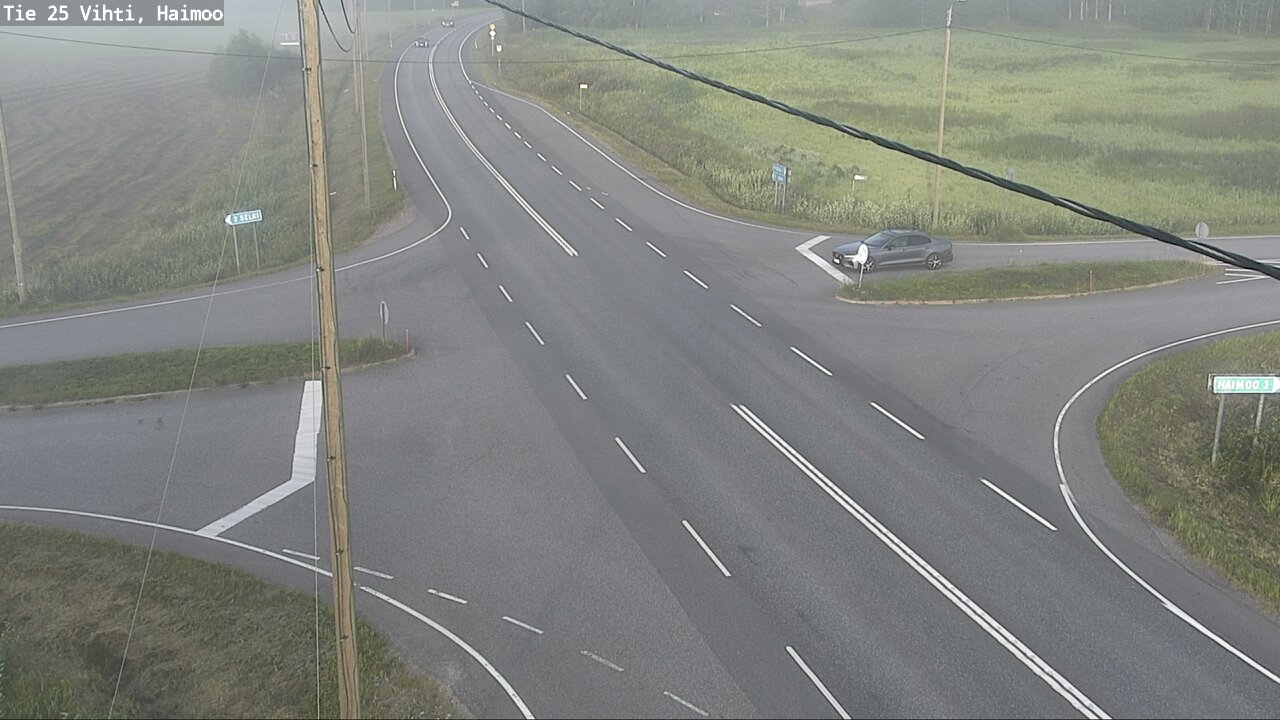 Weather Camera Image Road 25 Vihti, Haimoo, Vihti, Uusimaa