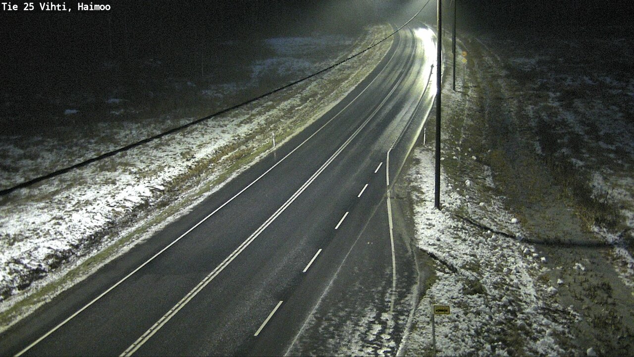 Weather Camera Image Road 25 Vihti, Haimoo, Vihti, Uusimaa