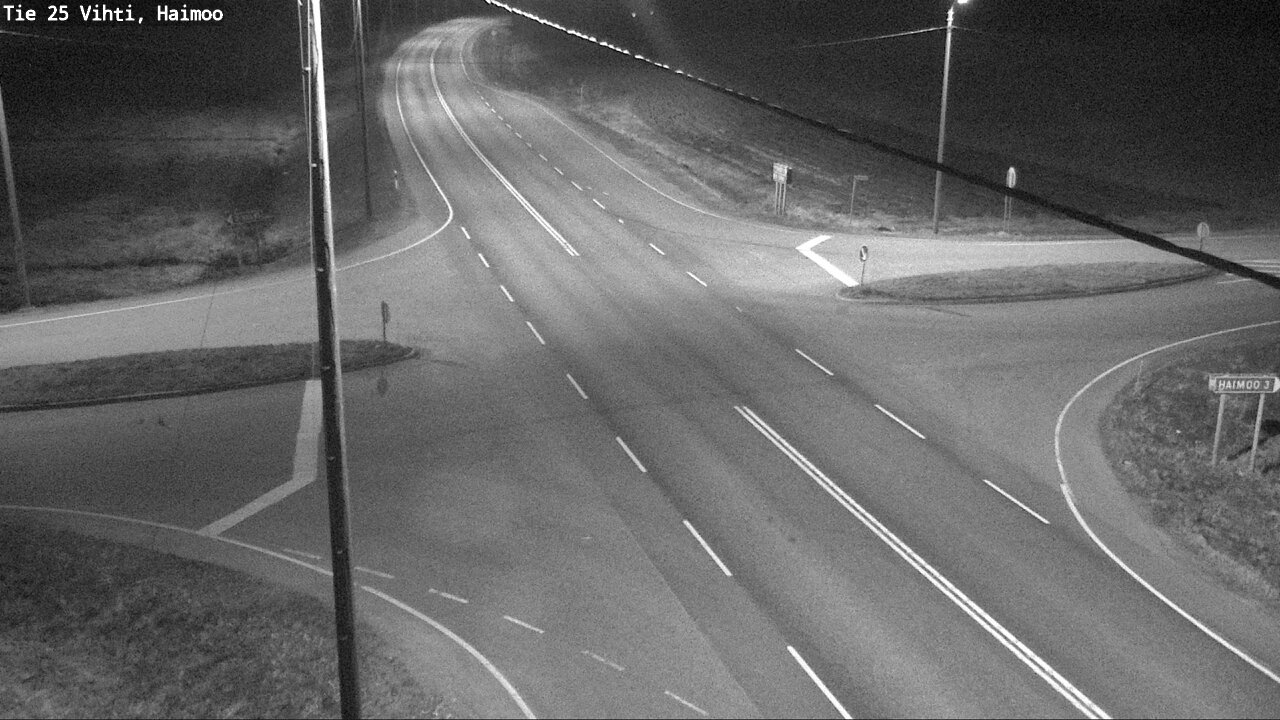 Weather Camera Image Road 25 Vihti, Haimoo, Vihti, Uusimaa