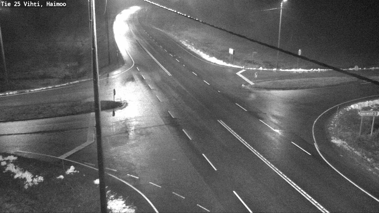 Weather Camera Image Road 25 Vihti, Haimoo, Vihti, Uusimaa