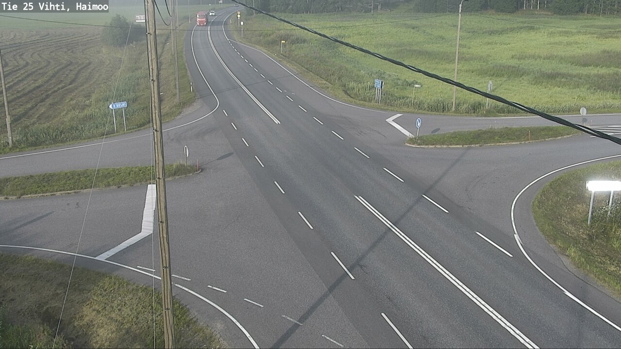Weather Camera Image Road 25 Vihti, Haimoo, Vihti, Uusimaa