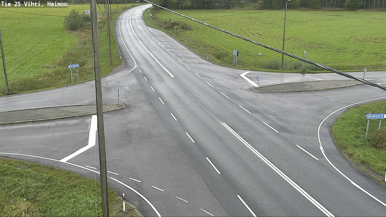 Weather Camera Image Road 25 Vihti, Haimoo, Vihti, Uusimaa