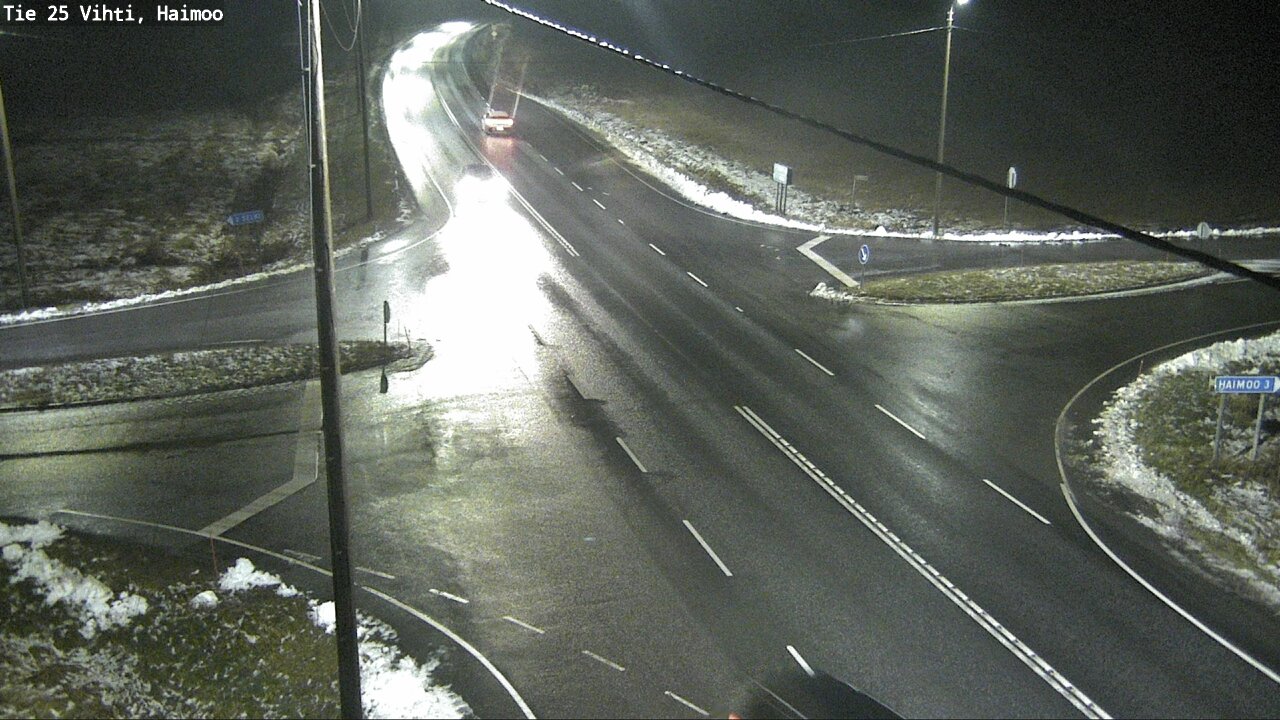 Weather Camera Image Road 25 Vihti, Haimoo, Vihti, Uusimaa