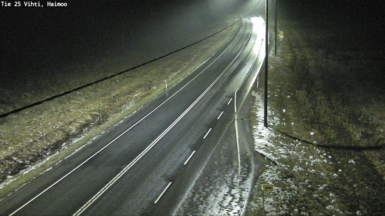 Weather Camera Image Road 25 Vihti, Haimoo, Vihti, Uusimaa
