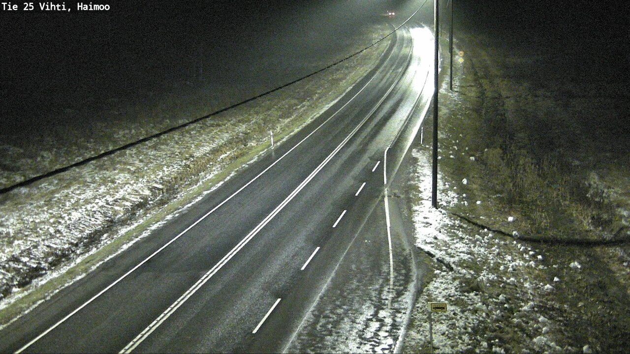 Weather Camera Image Road 25 Vihti, Haimoo, Vihti, Uusimaa