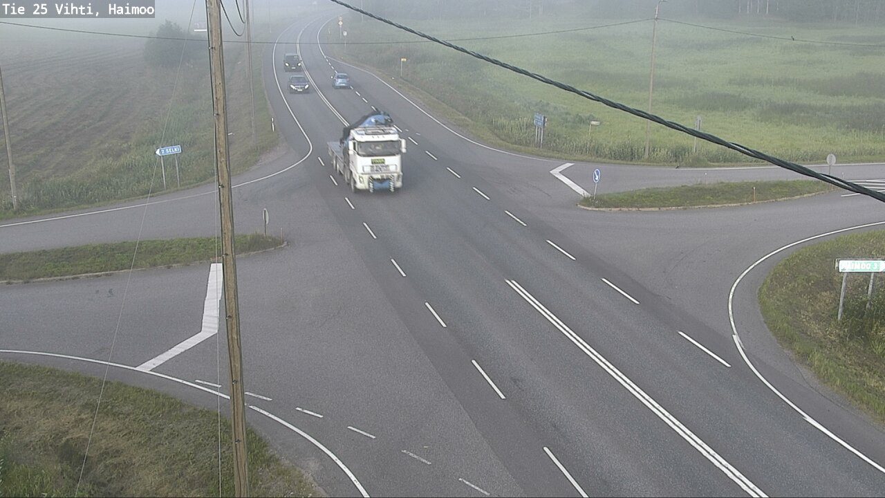 Weather Camera Image Road 25 Vihti, Haimoo, Vihti, Uusimaa