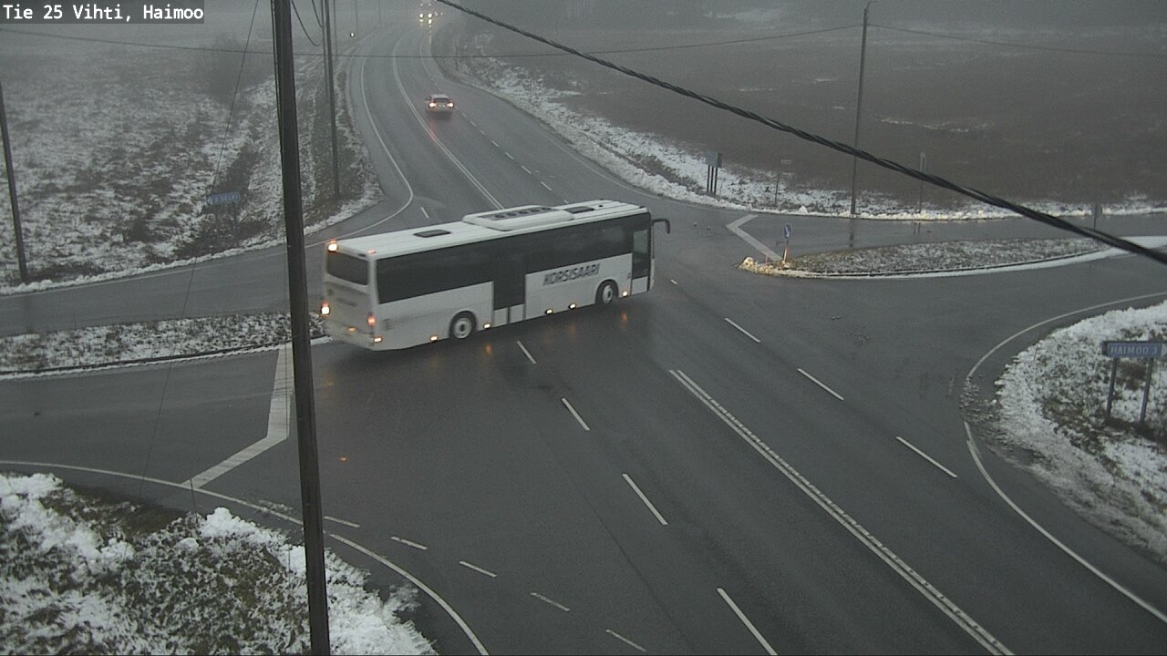Weather Camera Image Road 25 Vihti, Haimoo, Vihti, Uusimaa