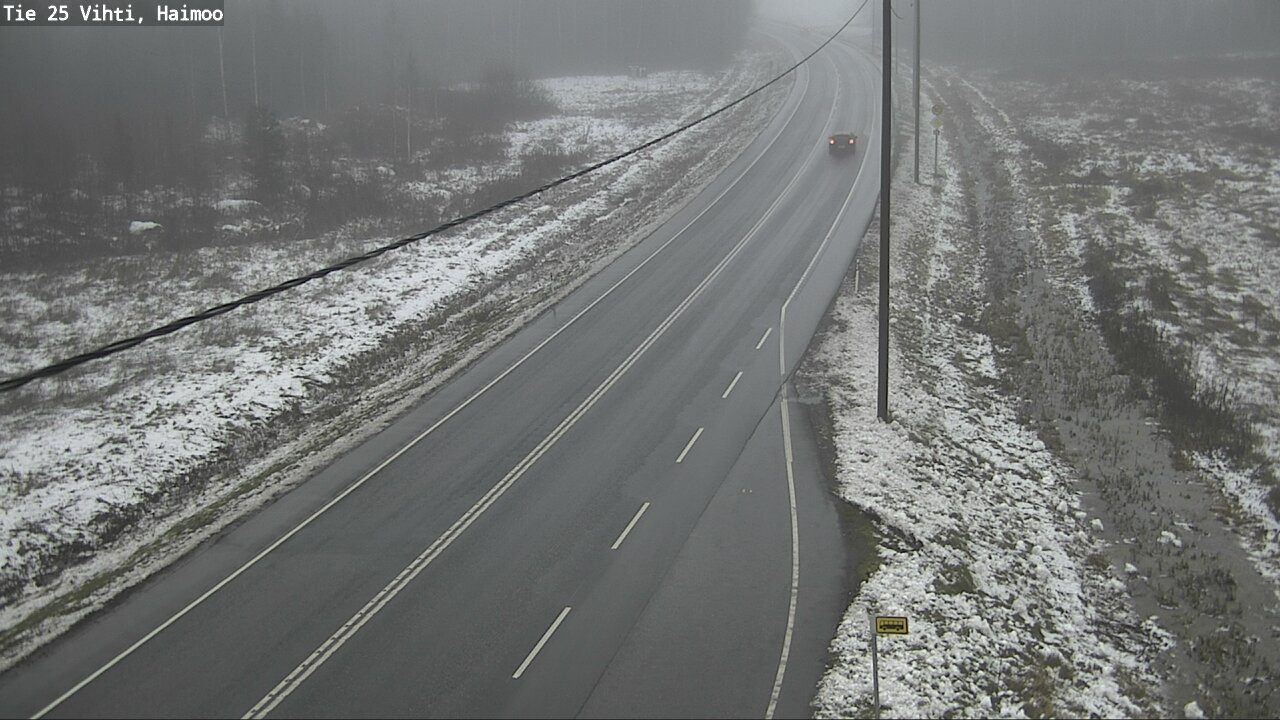 Weather Camera Image Road 25 Vihti, Haimoo, Vihti, Uusimaa