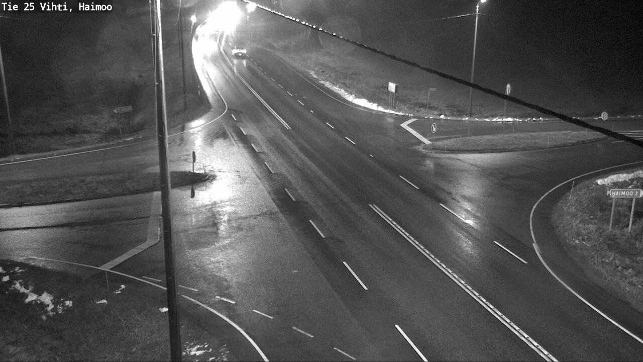Weather Camera Image Väg 25 Vichtis, Haimoo, Vihti, Uusimaa