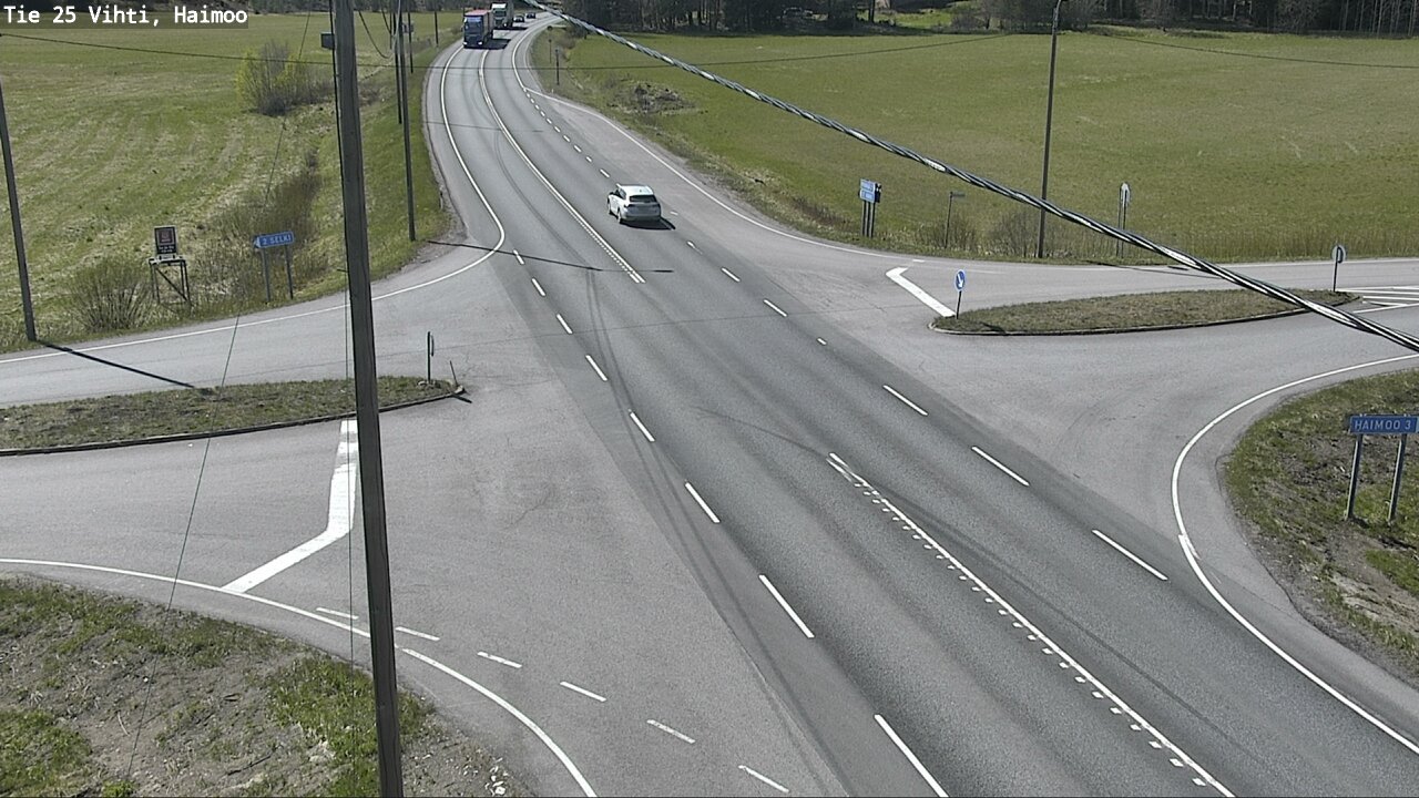 Weather Camera Image Road 25 Vihti, Haimoo, Vihti, Uusimaa
