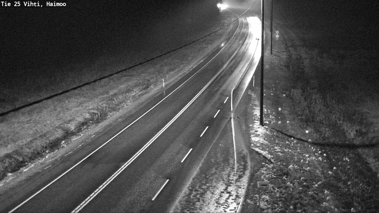Weather Camera Image Road 25 Vihti, Haimoo, Vihti, Uusimaa