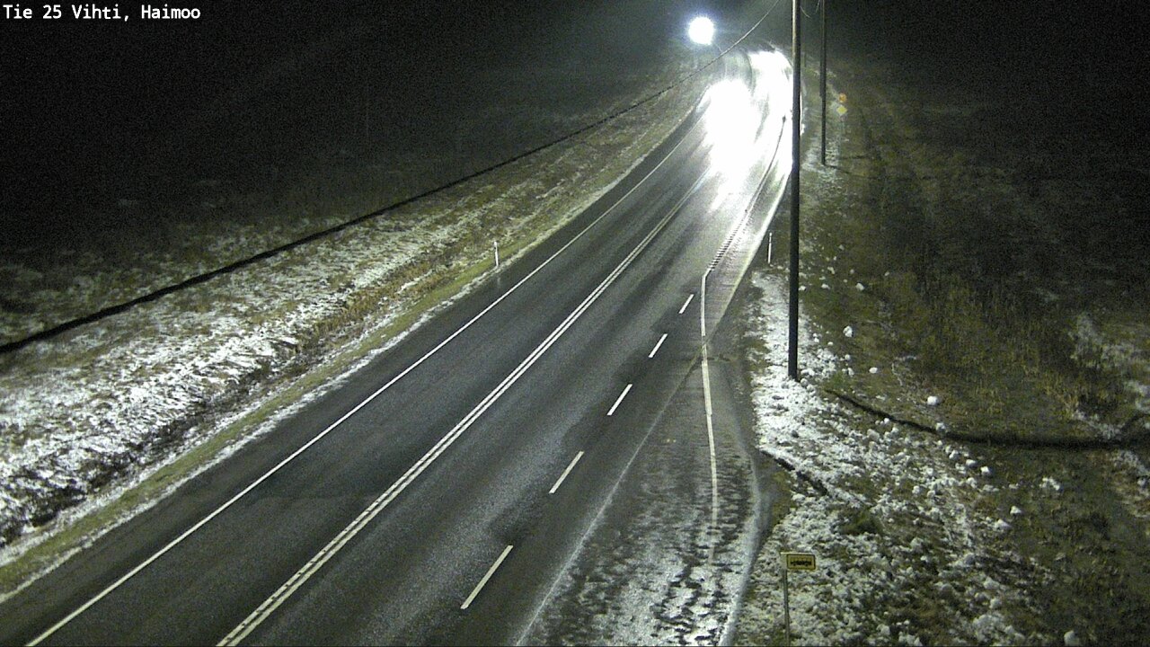 Weather Camera Image Road 25 Vihti, Haimoo, Vihti, Uusimaa