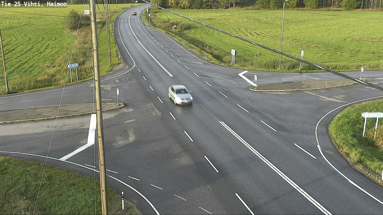 Weather Camera Image Road 25 Vihti, Haimoo, Vihti, Uusimaa