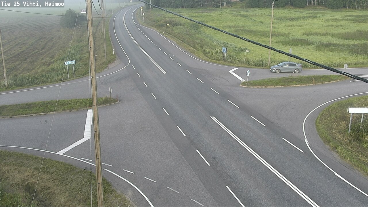 Weather Camera Image Road 25 Vihti, Haimoo, Vihti, Uusimaa