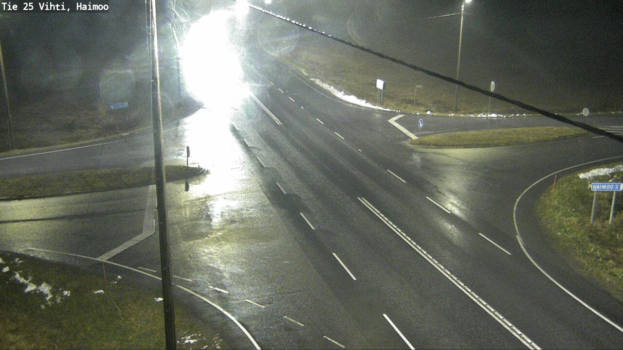 Weather Camera Image Väg 25 Vichtis, Haimoo, Vihti, Uusimaa
