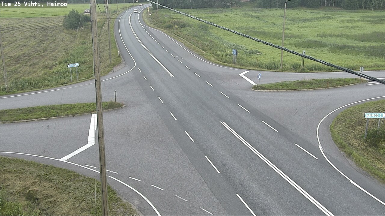 Weather Camera Image Road 25 Vihti, Haimoo, Vihti, Uusimaa