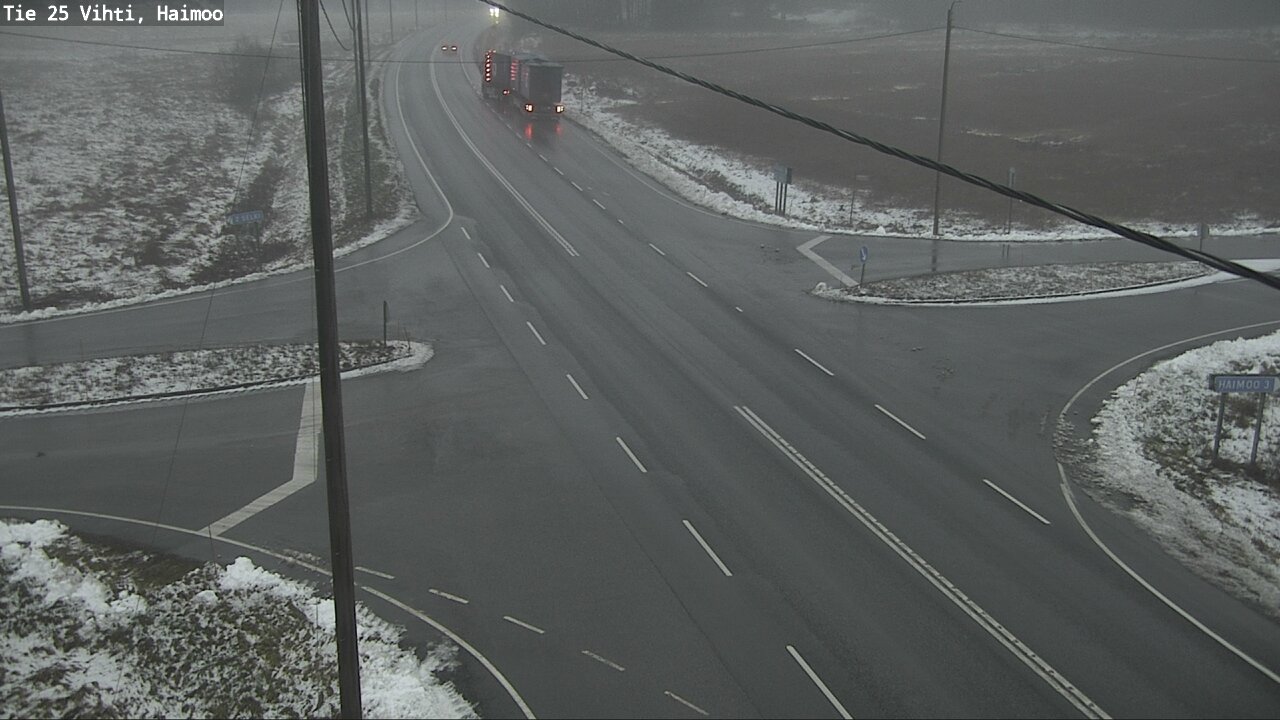 Weather Camera Image Road 25 Vihti, Haimoo, Vihti, Uusimaa